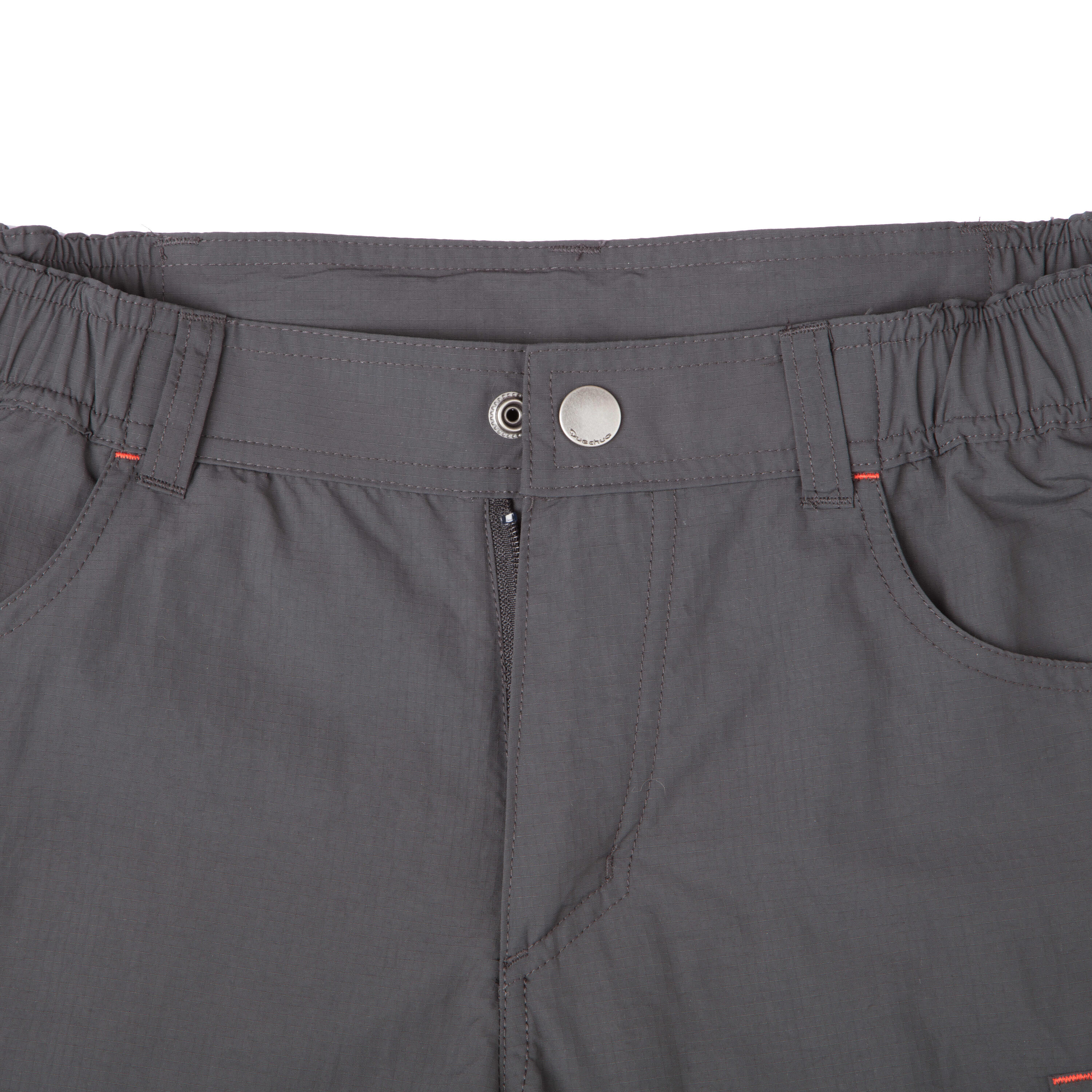 Men’s hiking trousers Trek 100 - Grey 11/14