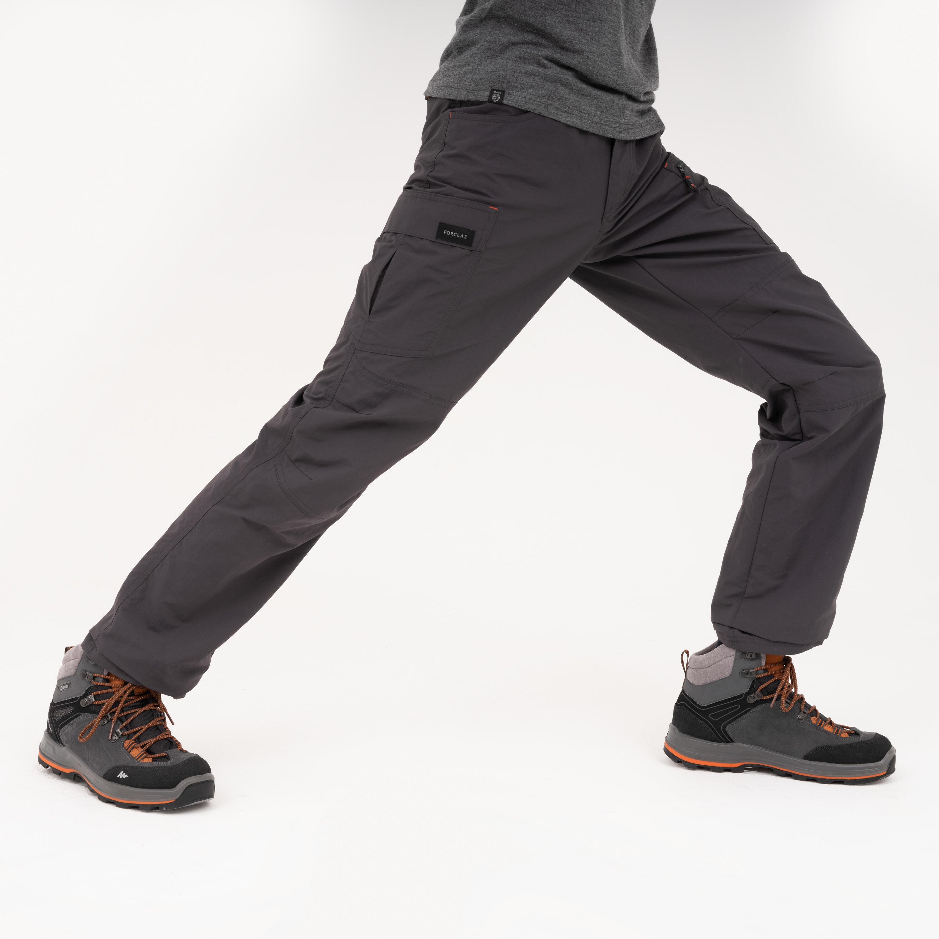 Men’s hiking trousers Trek 100 - Grey 6/14