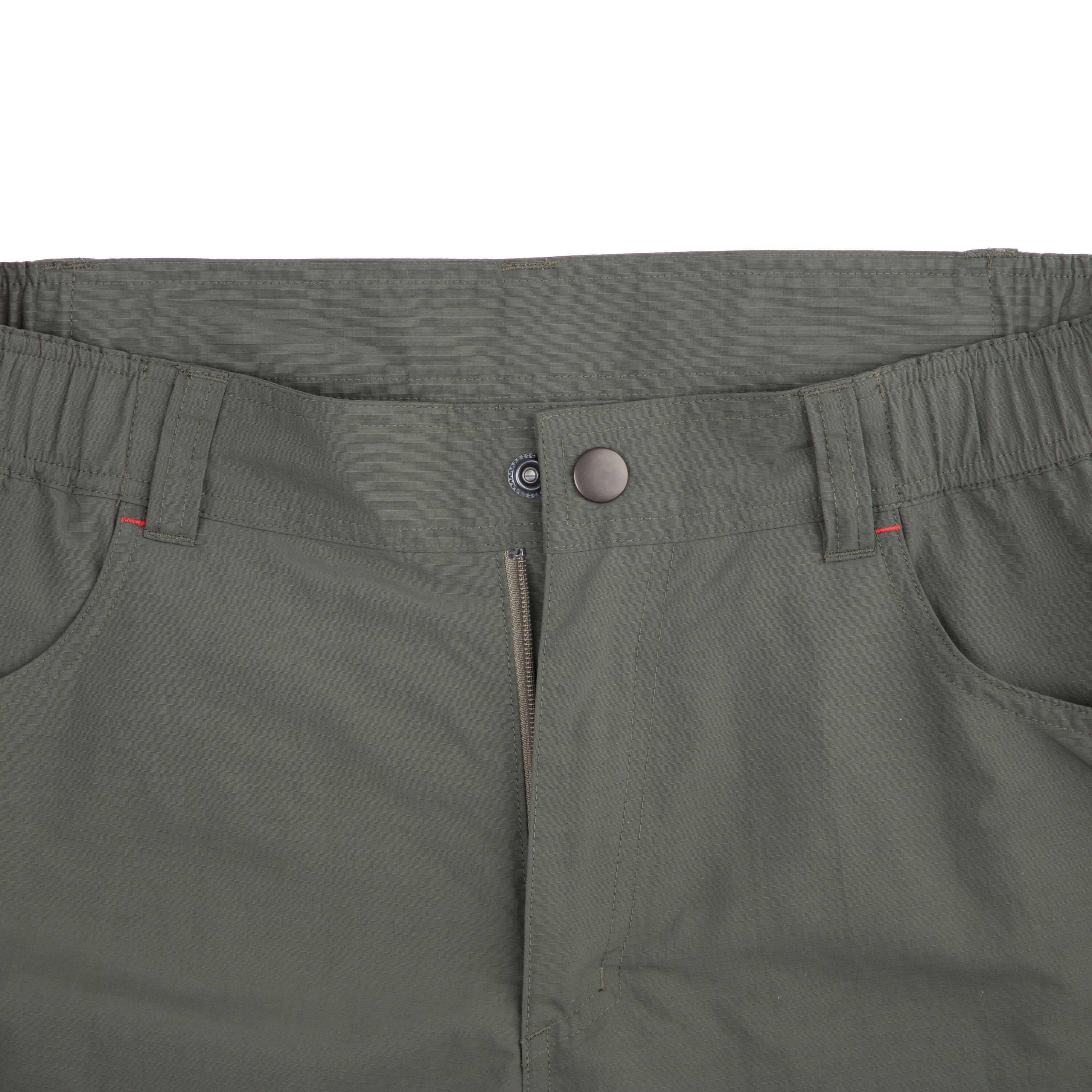 Men’s hiking trousers Trek 100 - Green 8/14