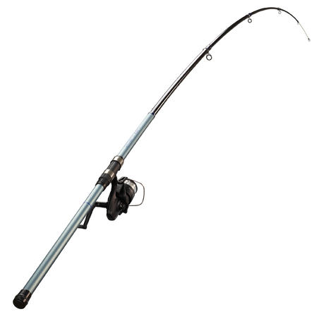 Ensemble de pêche en surfcasting canne et moulinet SYMBIOS-100 420 TELESCO