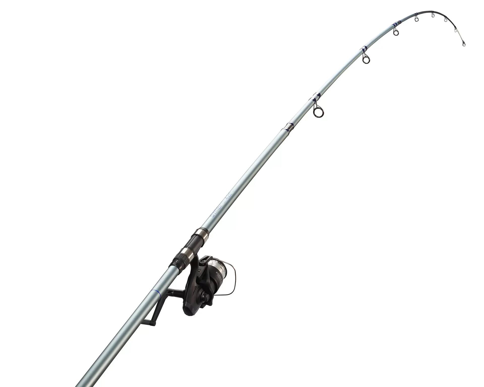 ENSEMBLE CANNE & MOULINET PÊCHE EN SURFCASTING : notice, réparation