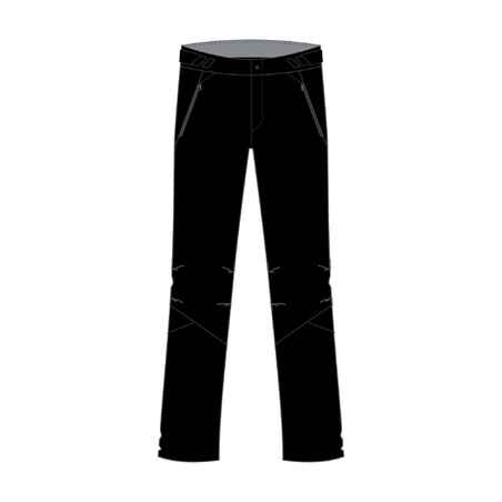 Kids’ Cross-country Skiing Overtrousers XC S OVERP 150 - Black