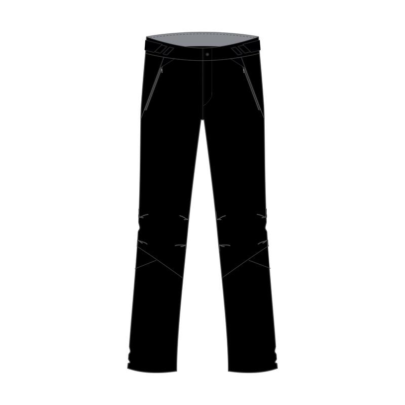 Surpantalon ski de fond noir XC S OVERP 150 ENFANT