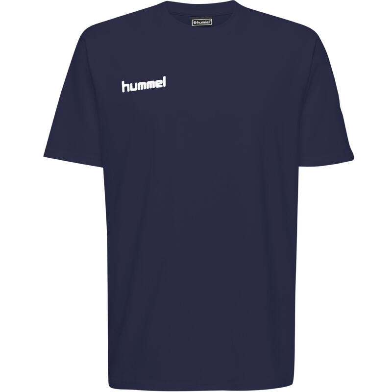 Maillot de handball coton MC homme bleu marine