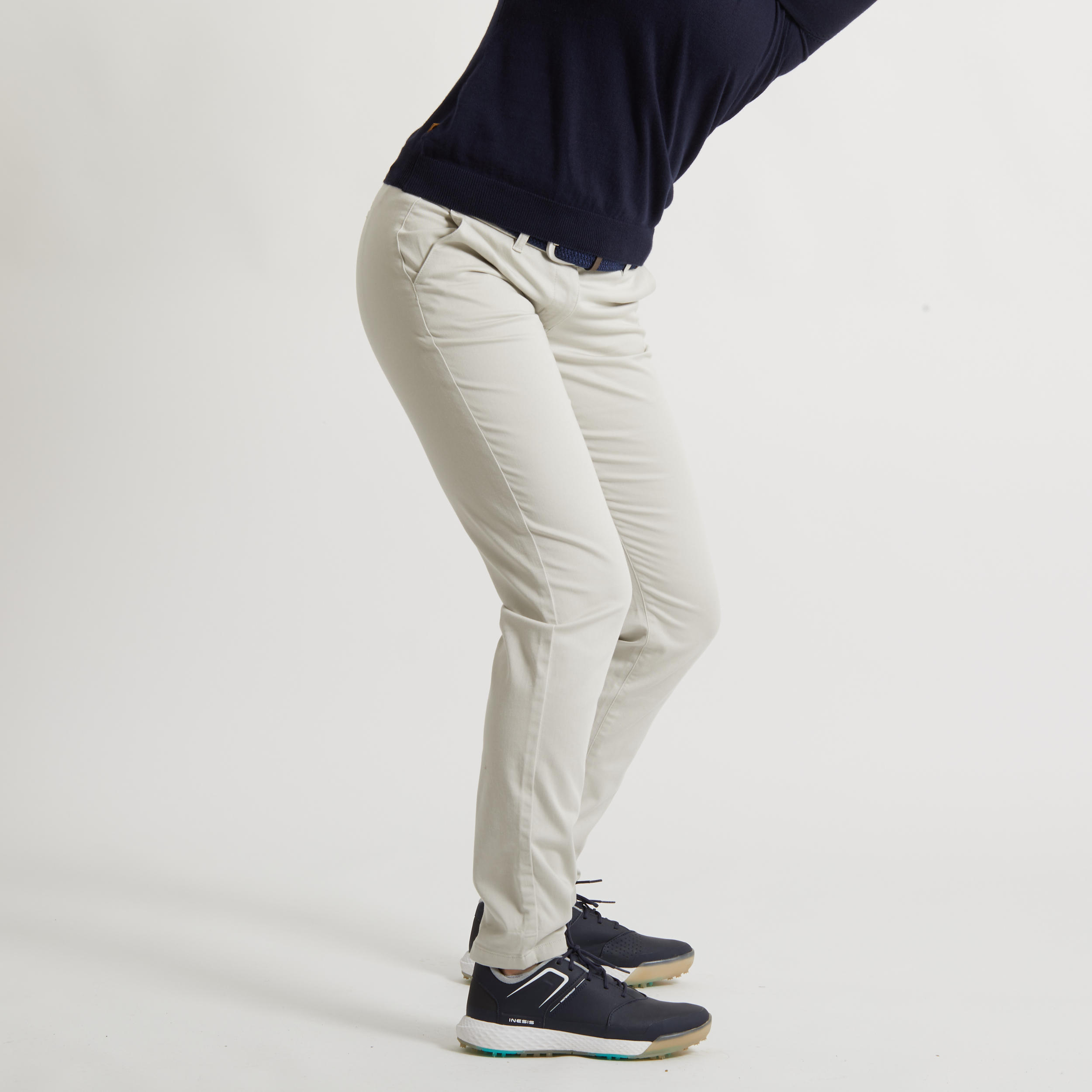 Pantalons Golf Dona Beix Clar 4/6