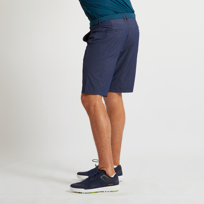 Men's golf shorts WW500 navy blue Decathlon
