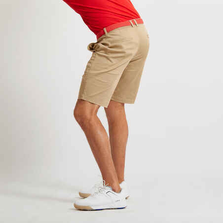 Men's golf short-sleeved polo shirt MW500 red