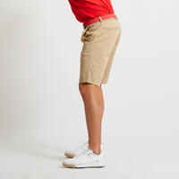 Men's golf short-sleeved polo shirt MW500 red