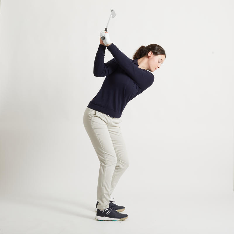 Women's Golf Trousers - Linen