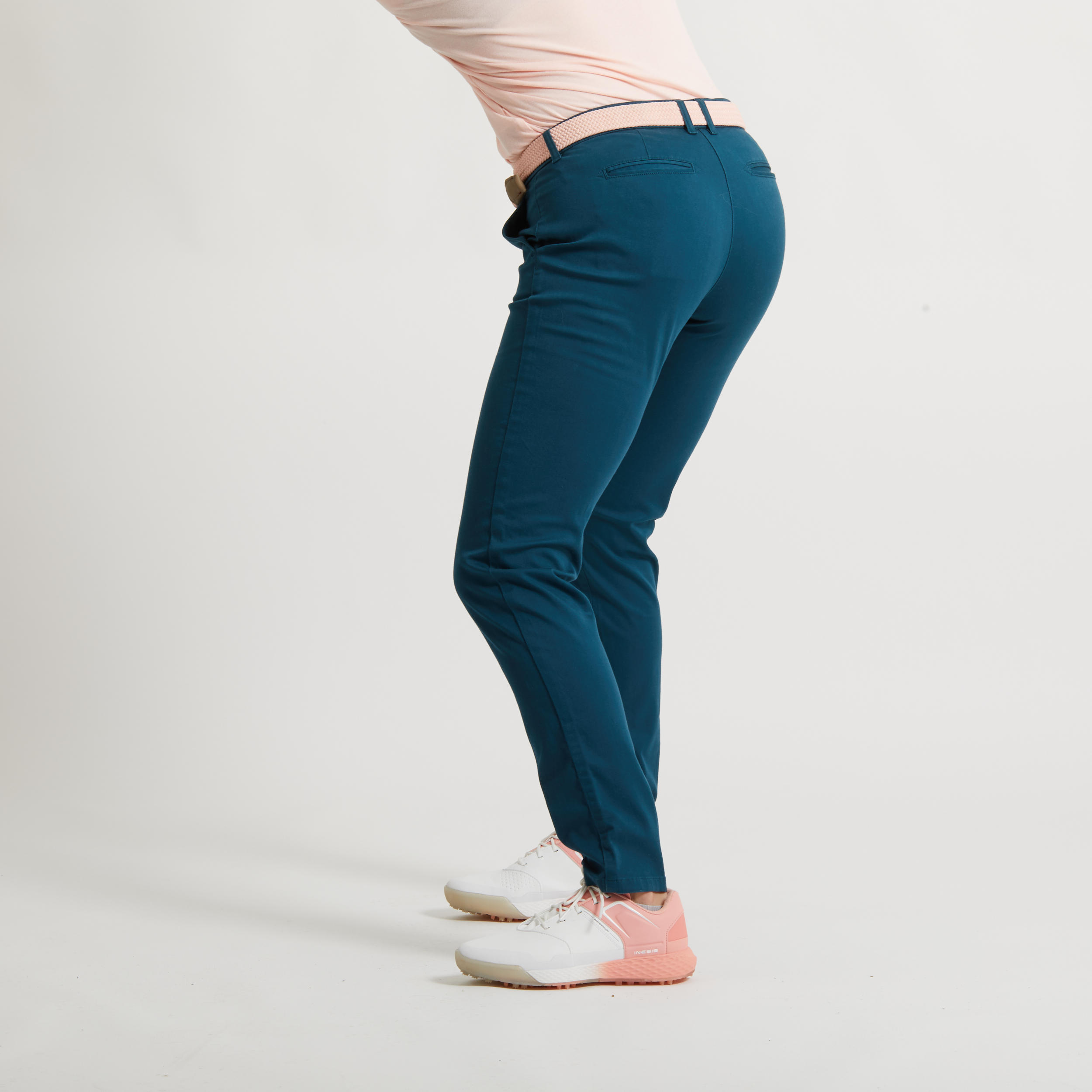 Women's Golf Trousers - Dark Petrol 4/5