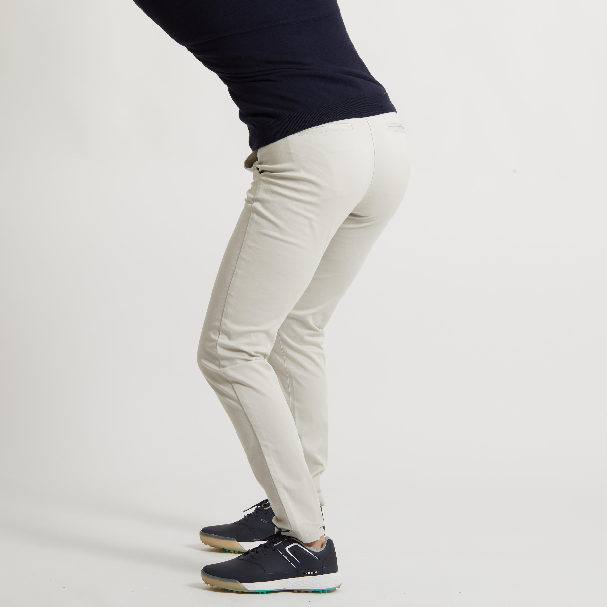 Pantalons Golf Dona Beix Clar 5/6