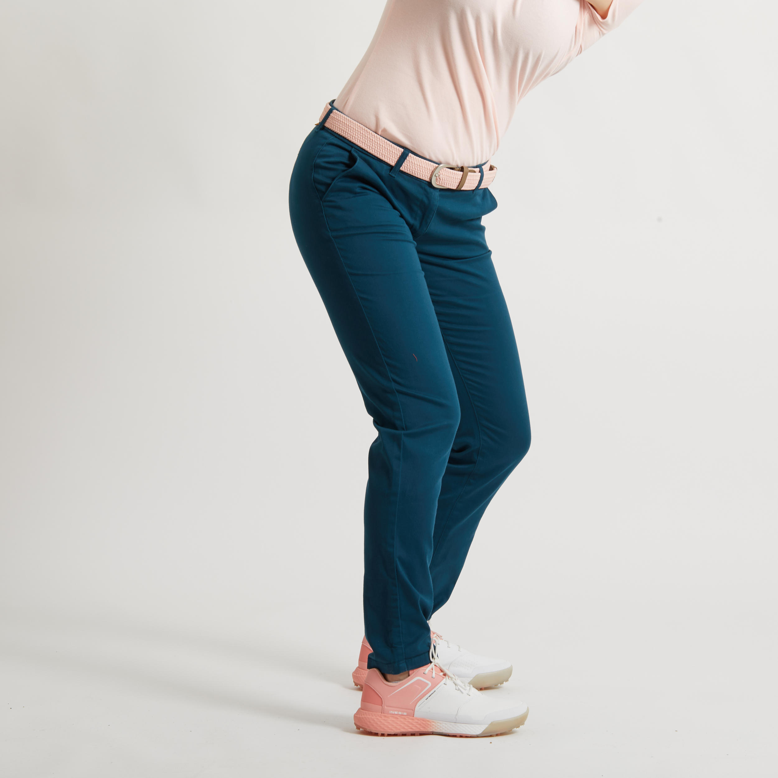 Women's Golf Trousers - Dark Petrol 3/5