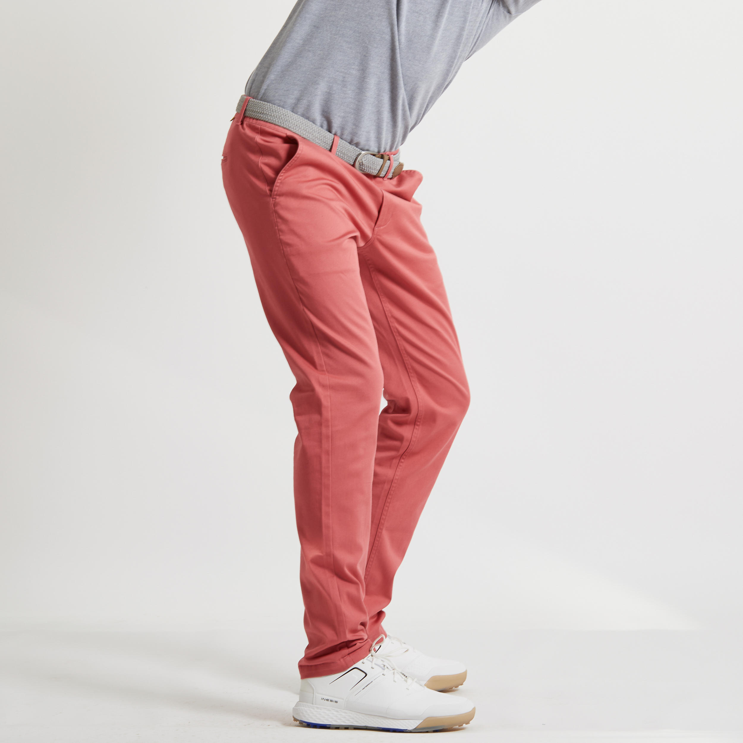 Men's Golf Trousers - Dark Pink - Decathlon
