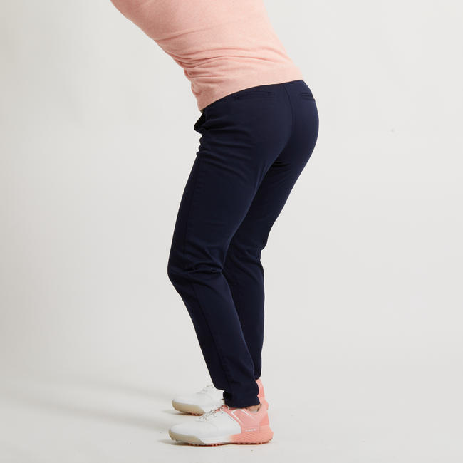 Women's Golf Trousers Navy Blue