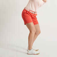 Golf Bermuda Shorts Damen erdbeerrot