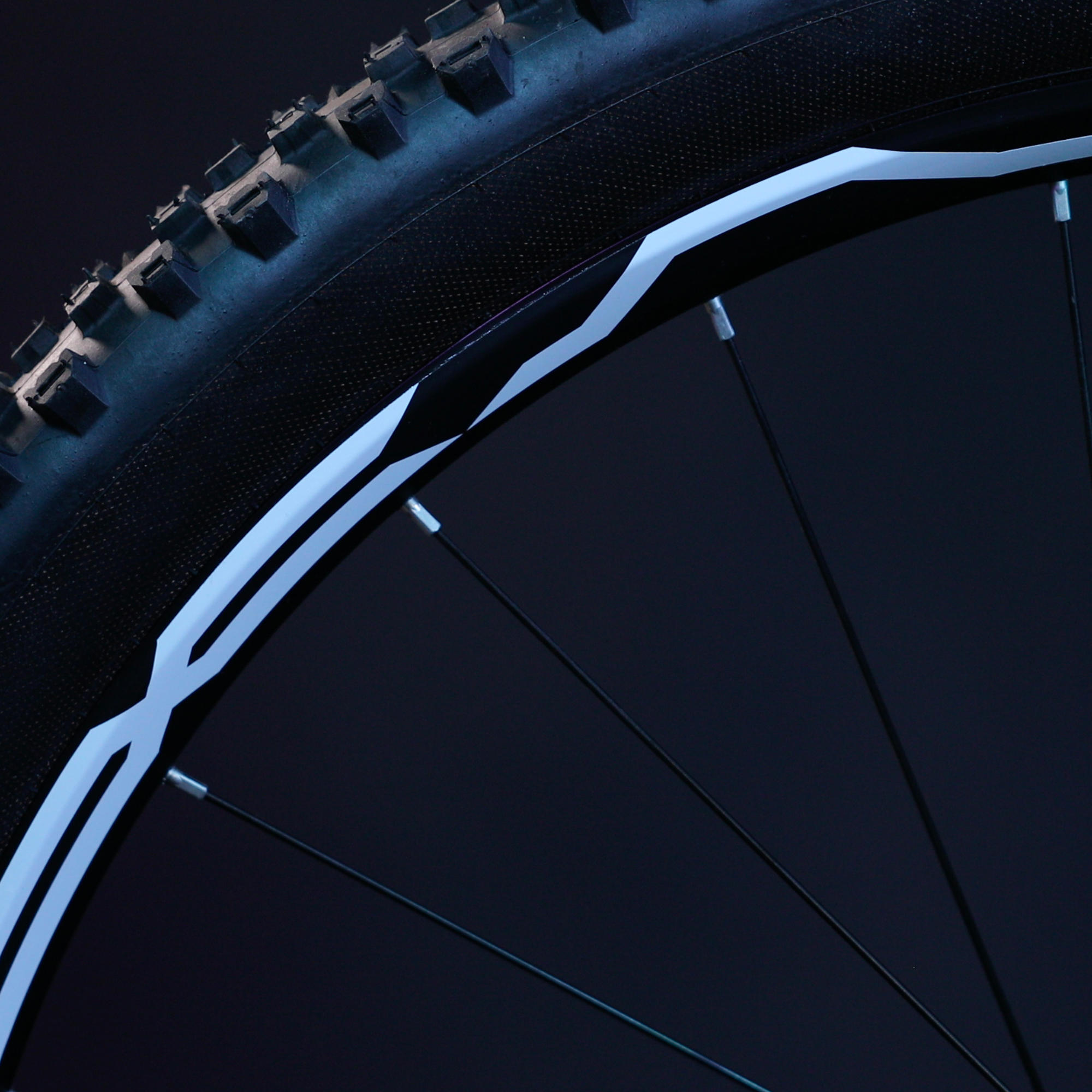 Wheelies und Achter im Laufrad deines MTB ROCKRIDER ST 100