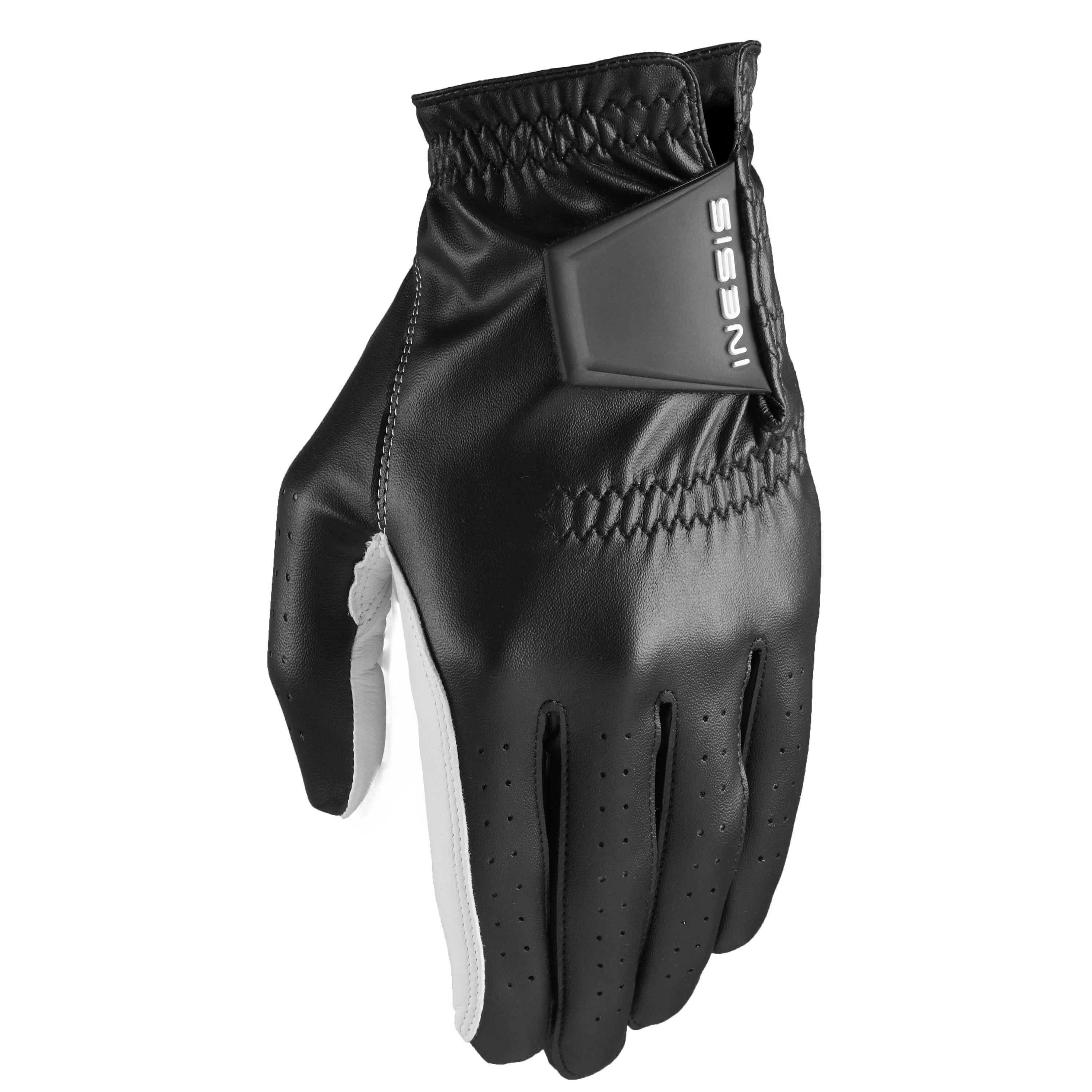 Men's golf glove right handed - 500 black 1/3