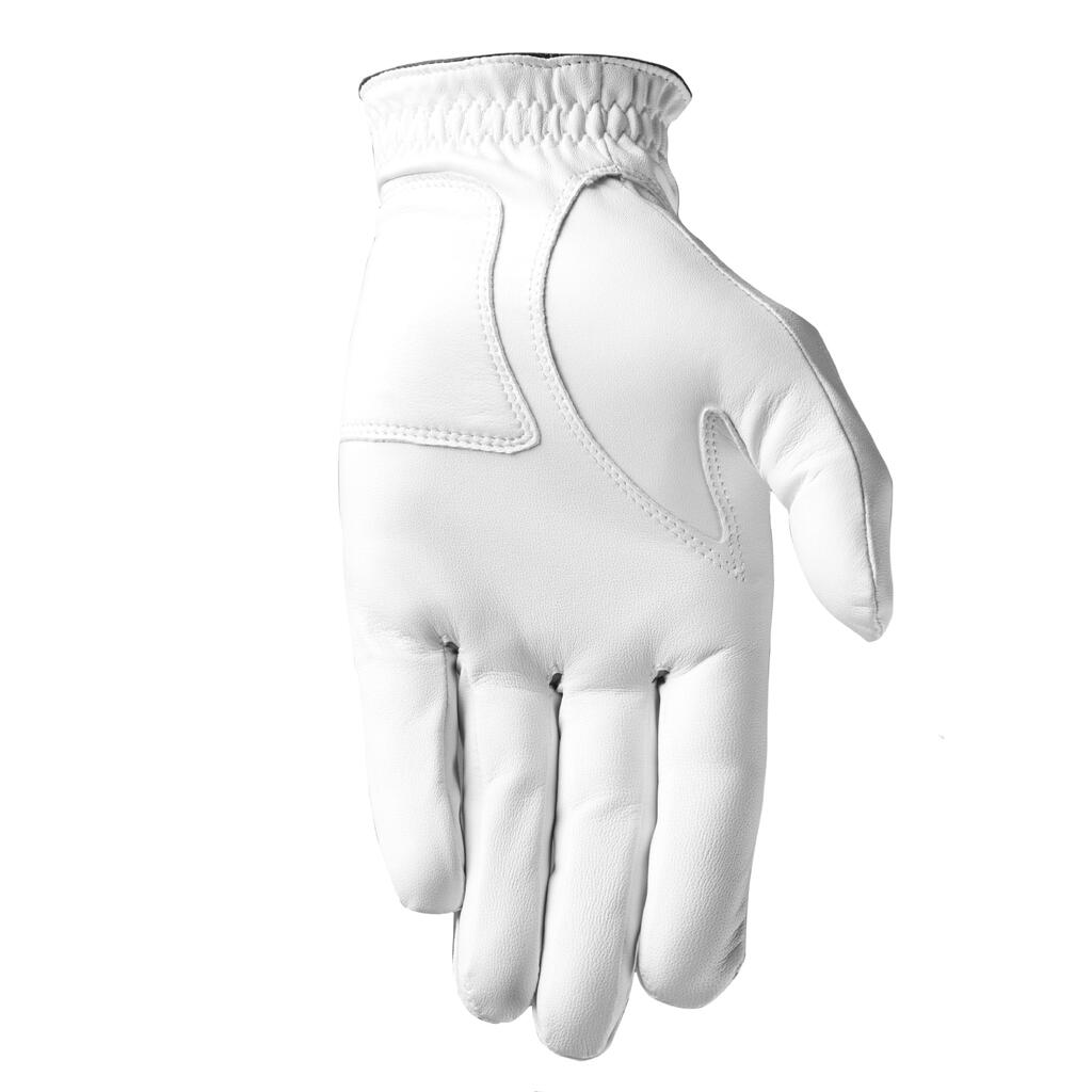 Pánska golfová rukavica 500 pre pravákov biela