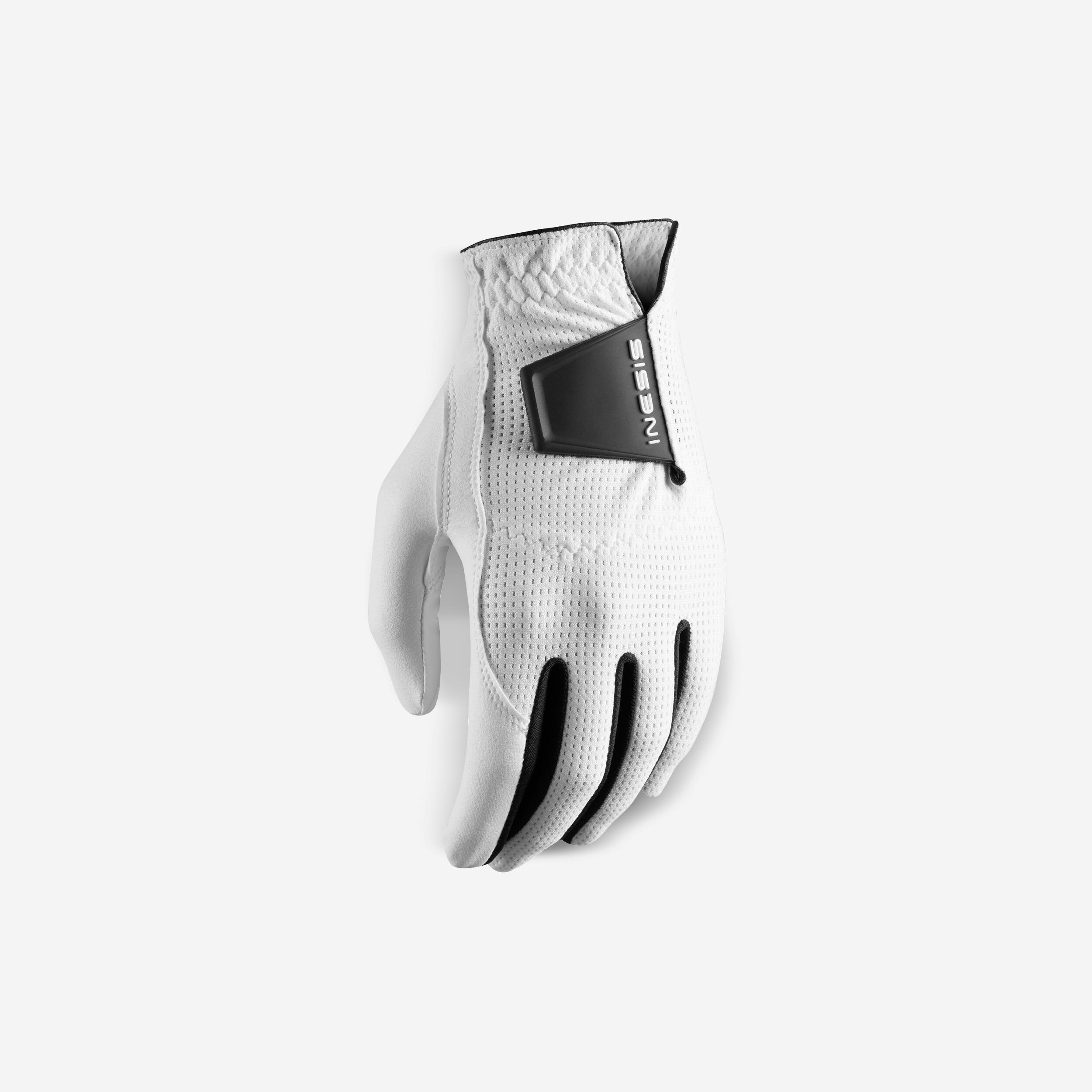 Women's golf right-handed glove WW white 1/3