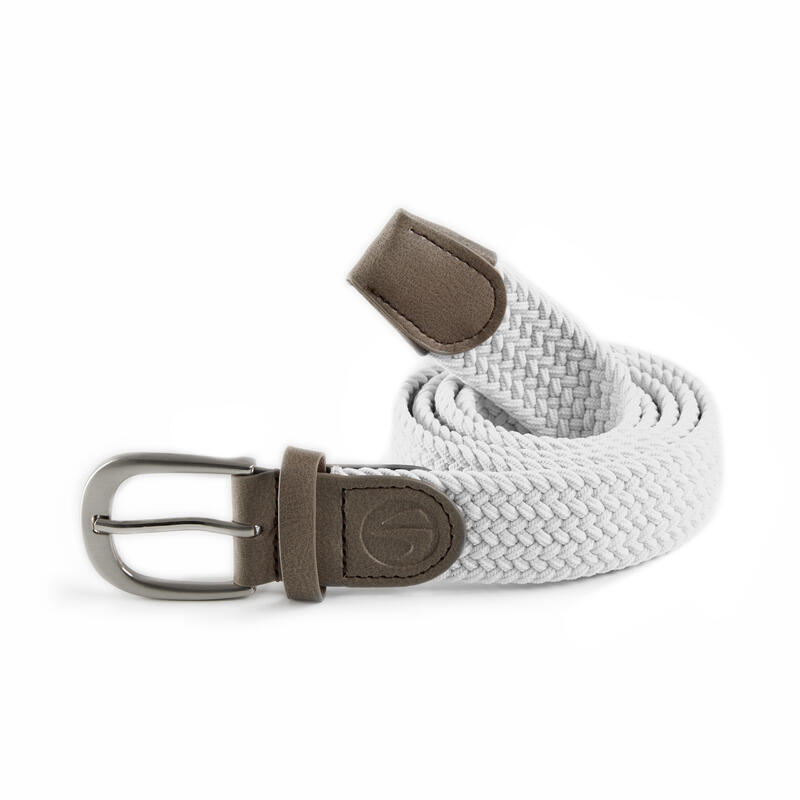 Adult Golf Stretch Belt - White Size 1