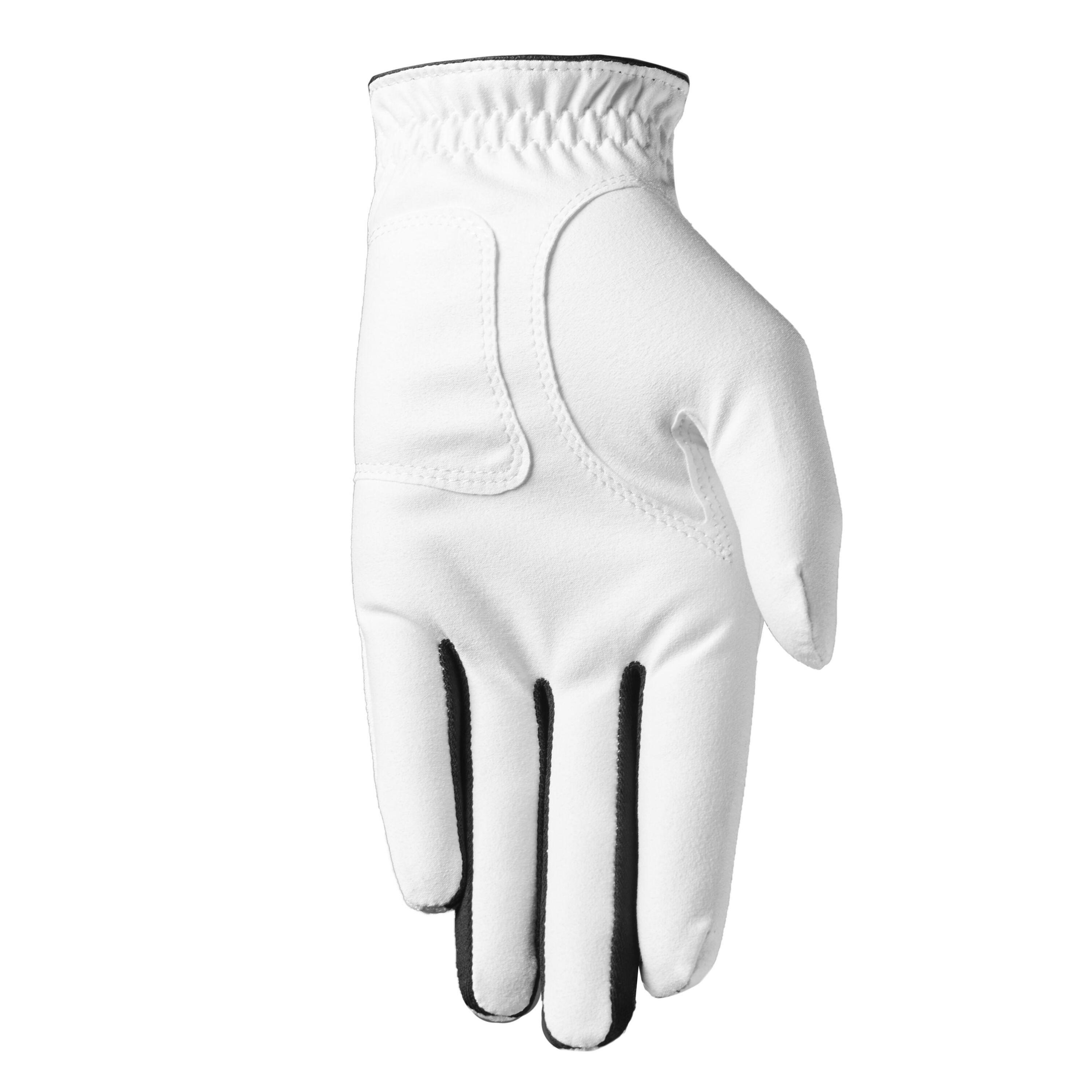 Women's golf right-handed glove WW white 2/3