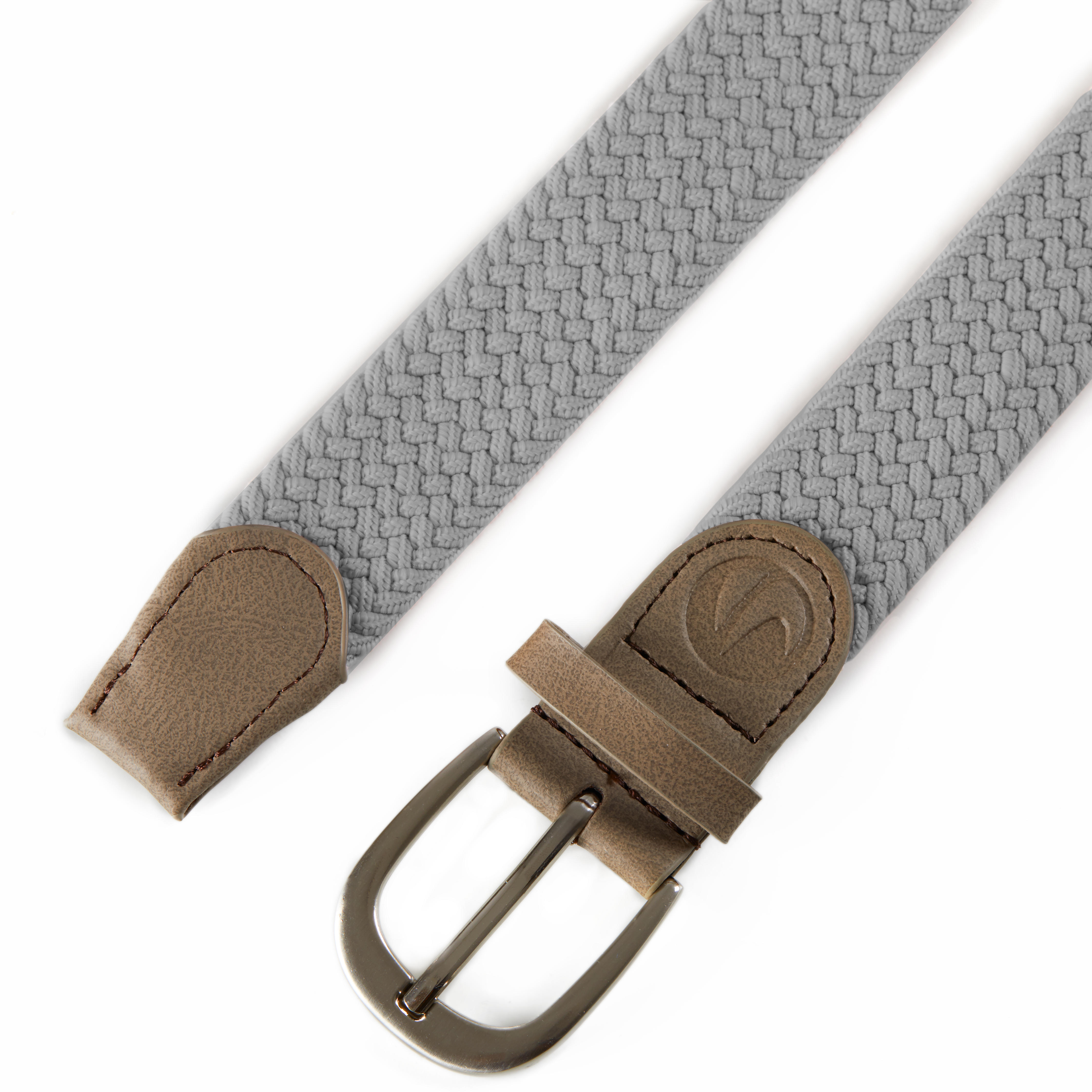 Adult Golf Belt Stretchy Grey