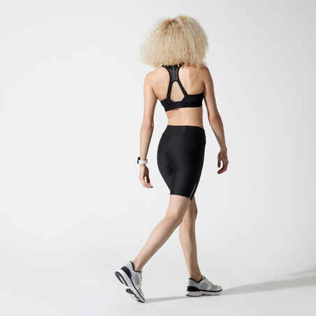 Dry Women's Running Tight Shorts - black