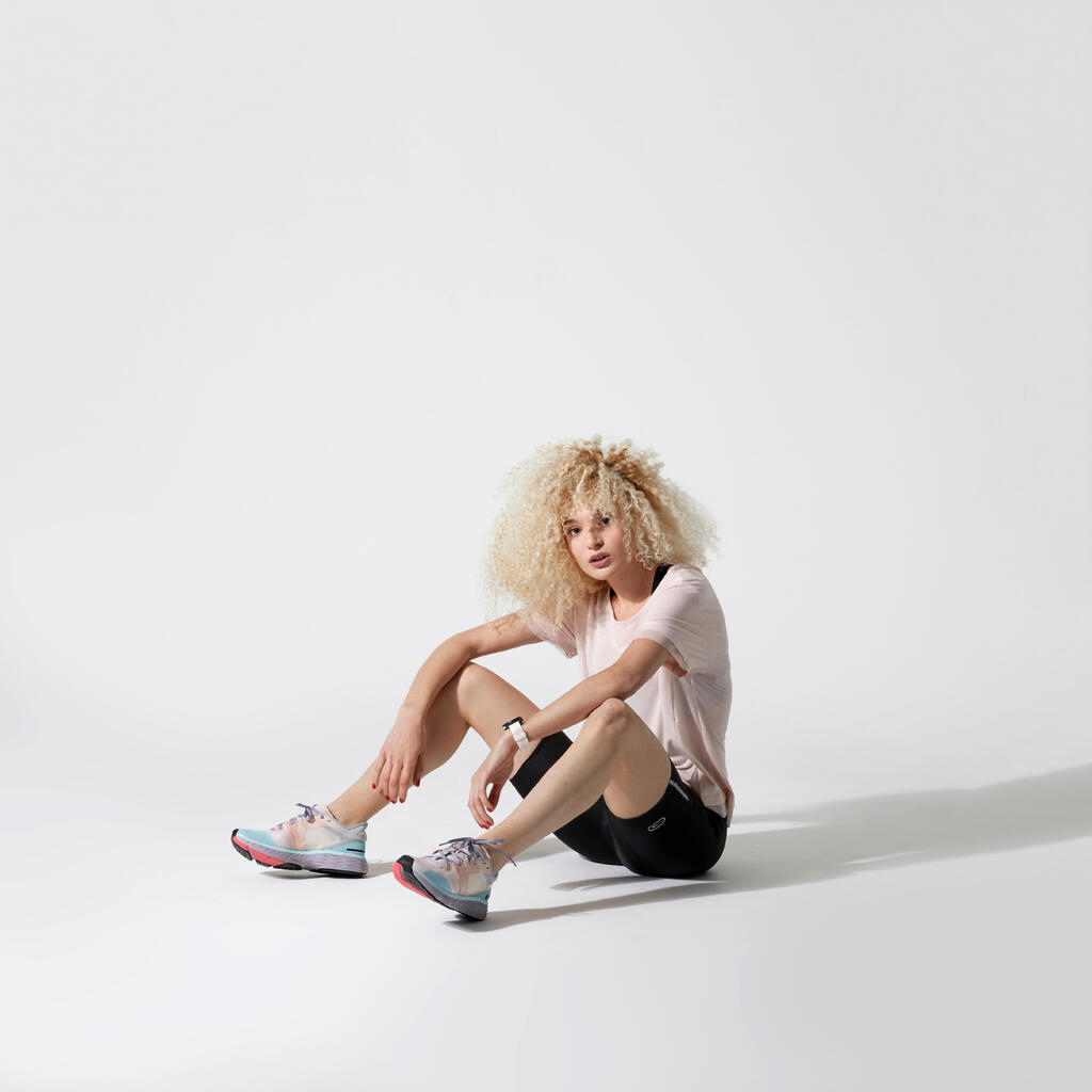 Women Running Shoes Kalenji Run Comfort W - Mauve