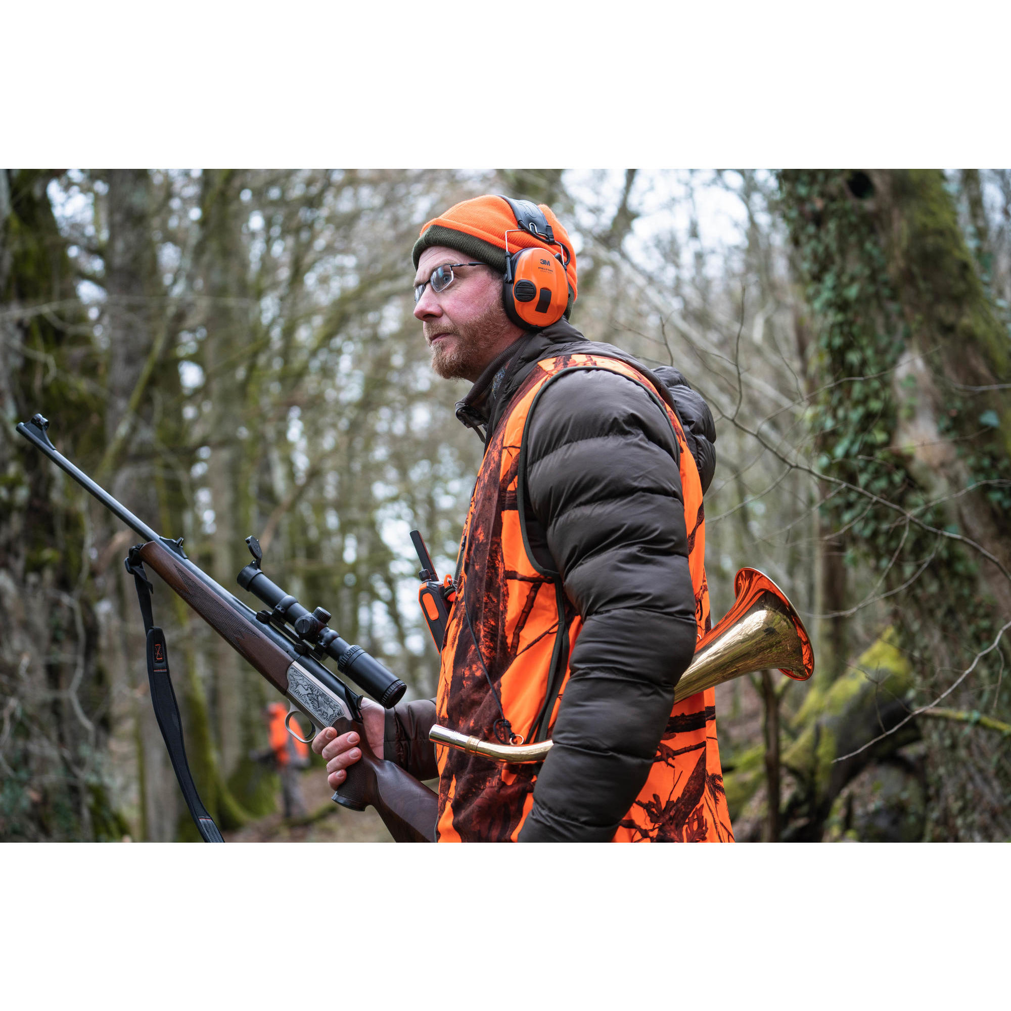 Пуховик для охоты утепленный компактный 900  SOLOGNAC