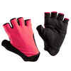 Road Cycling Gloves 500 - Neon Pink