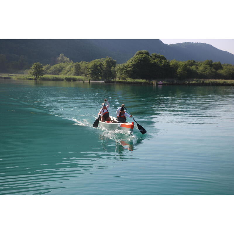 Canadese Kano | Opblaasbare kano | Harde bodem - X500 | 4 personen | Itiwit