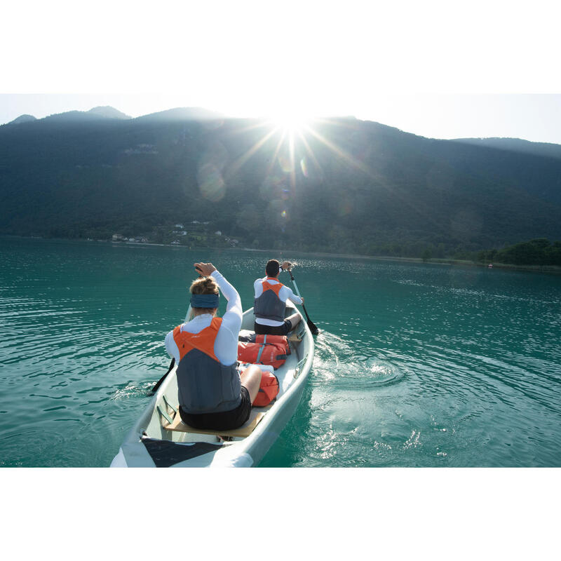 Canadese Kano | Opblaasbare kano | Harde bodem - X500 | 4 personen | Itiwit