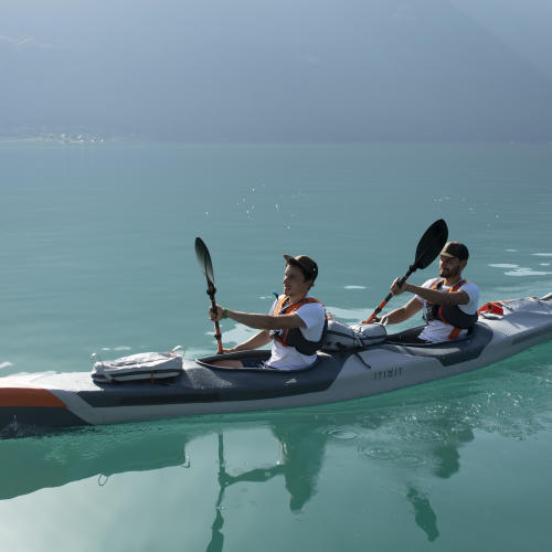 kayak 500 2 places gonflable itiwit rangement capacité