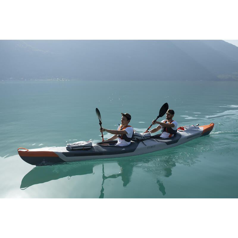 Kayak gonflable de randonnée haute pression Strenfit dropstitch 2 places - X500