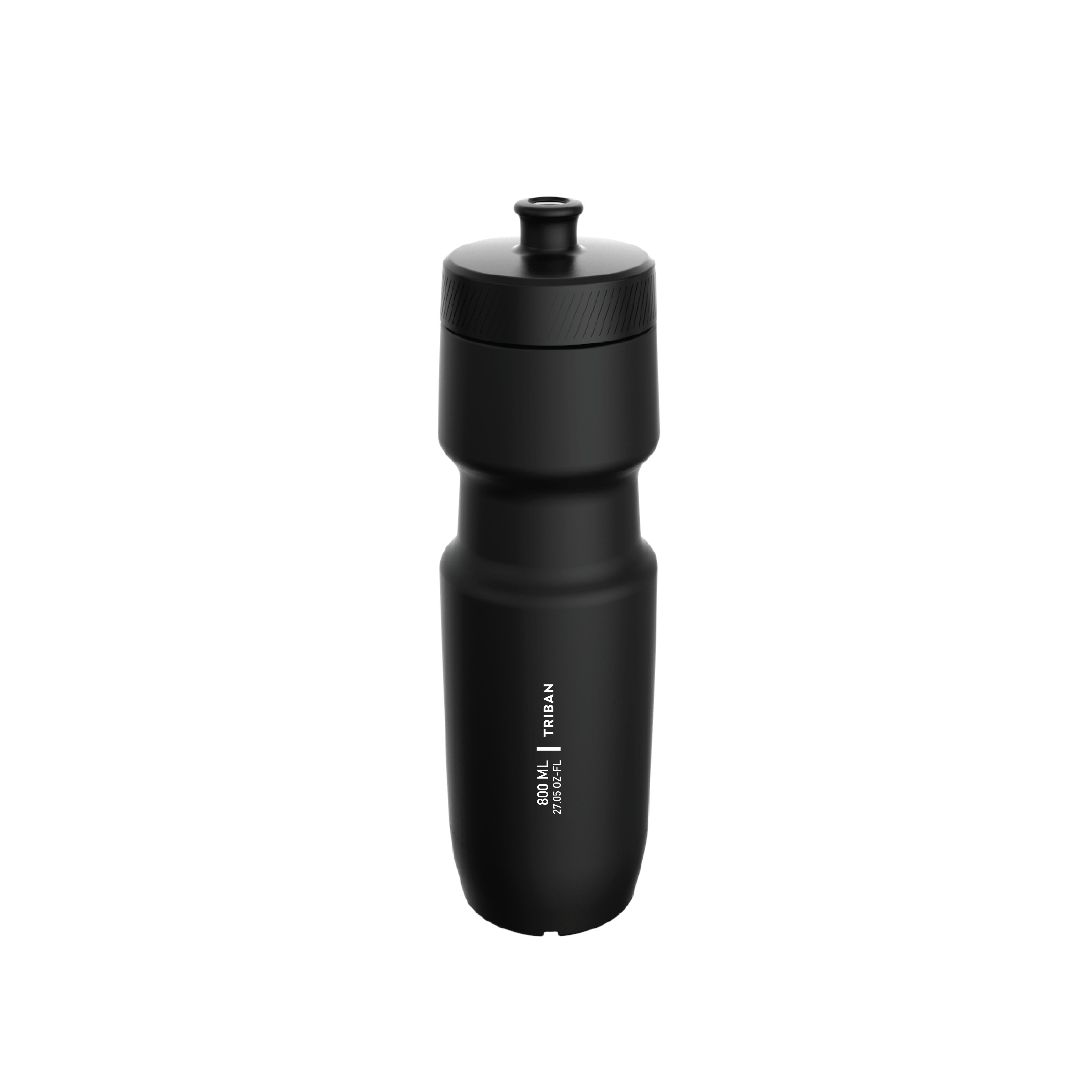800 mL Water Bottle - SoftFlow Black - TRIBAN
