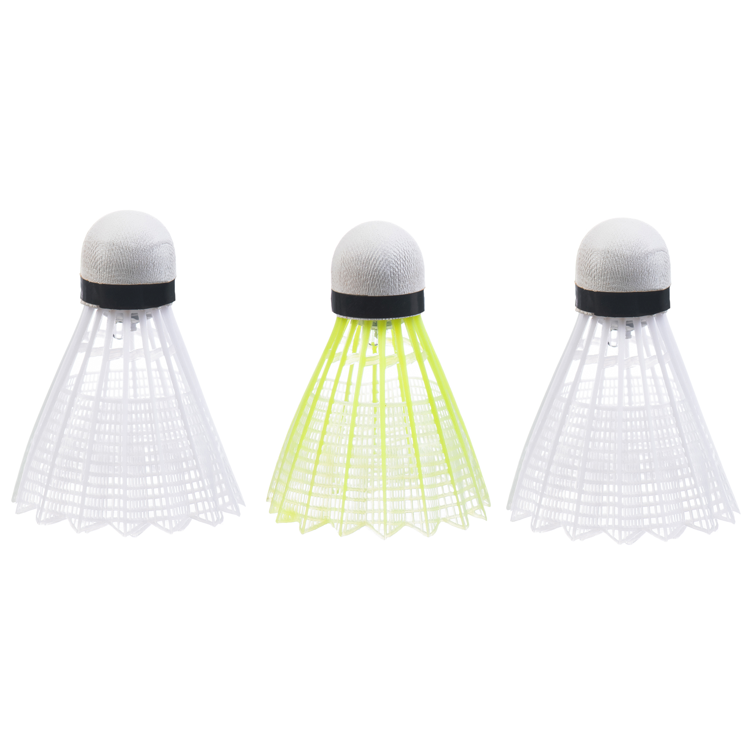 Ballon de badminton lumineux LED, volants de badminton en