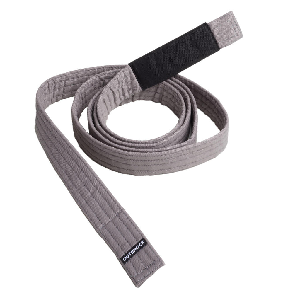 Kids' Brazilian Jiu-Jitsu Belt 500 - Grey