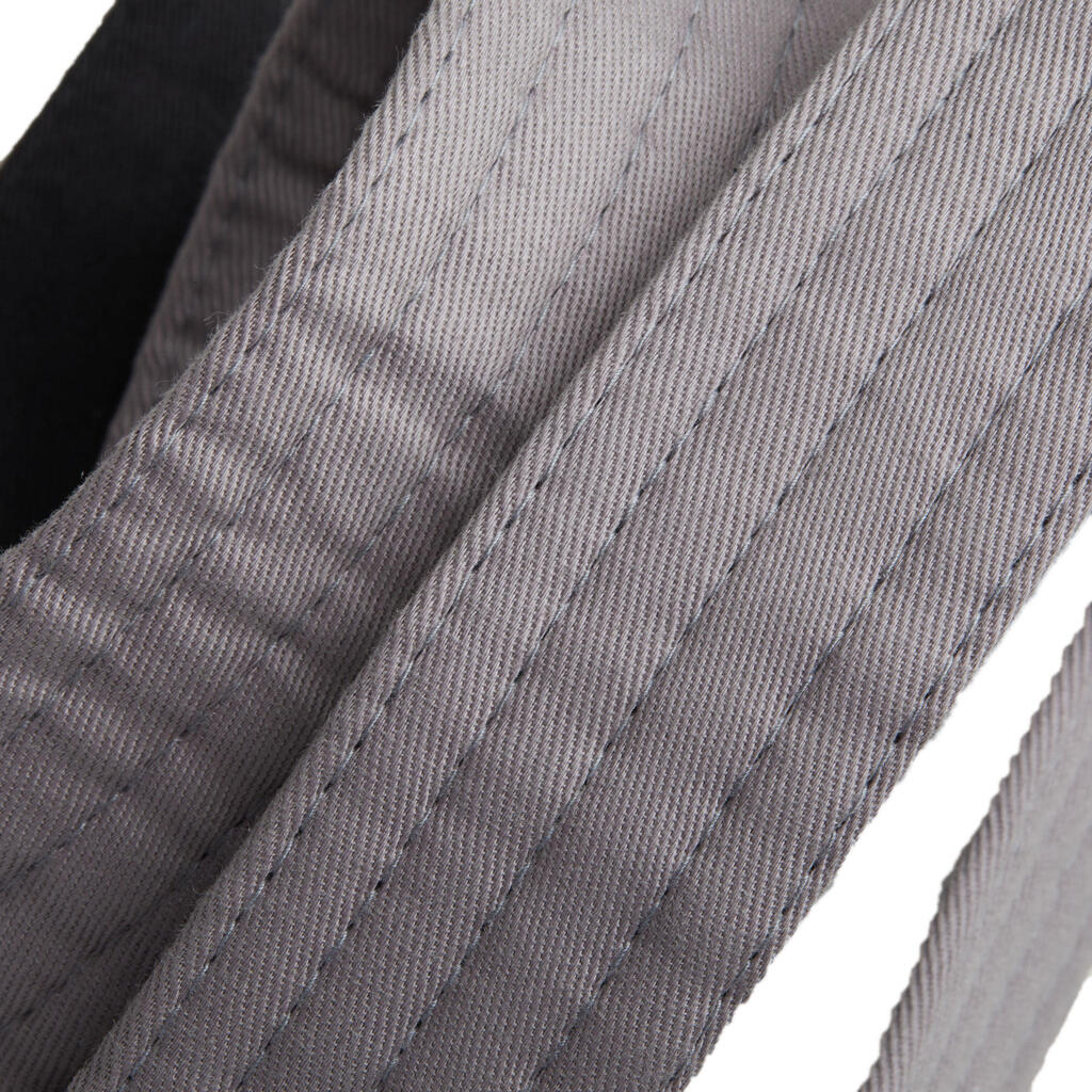 Kids' Brazilian Jiu-Jitsu Belt 500 - Grey