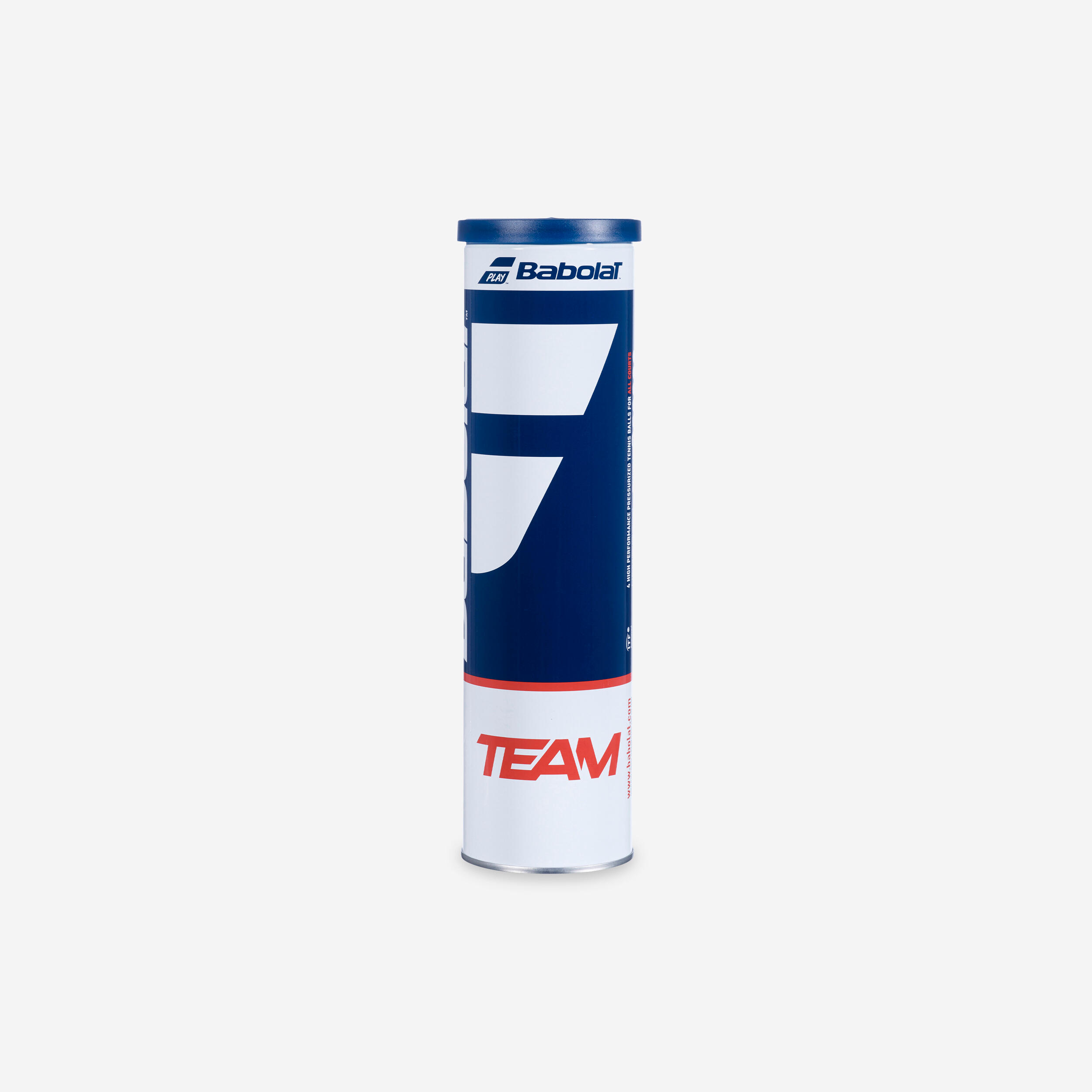 Babolat - Balles De Tennis Babolat Team *4 Jaune Polyvalente - Balle De Tennis - Tennis - Jaune - Taille Unique - Decathlon