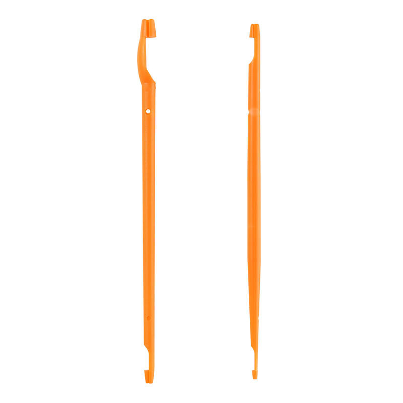 LOT DE 2 DEGORGEOIRS PF-DISG PLASTIQUE DE COULEUR ORANGE