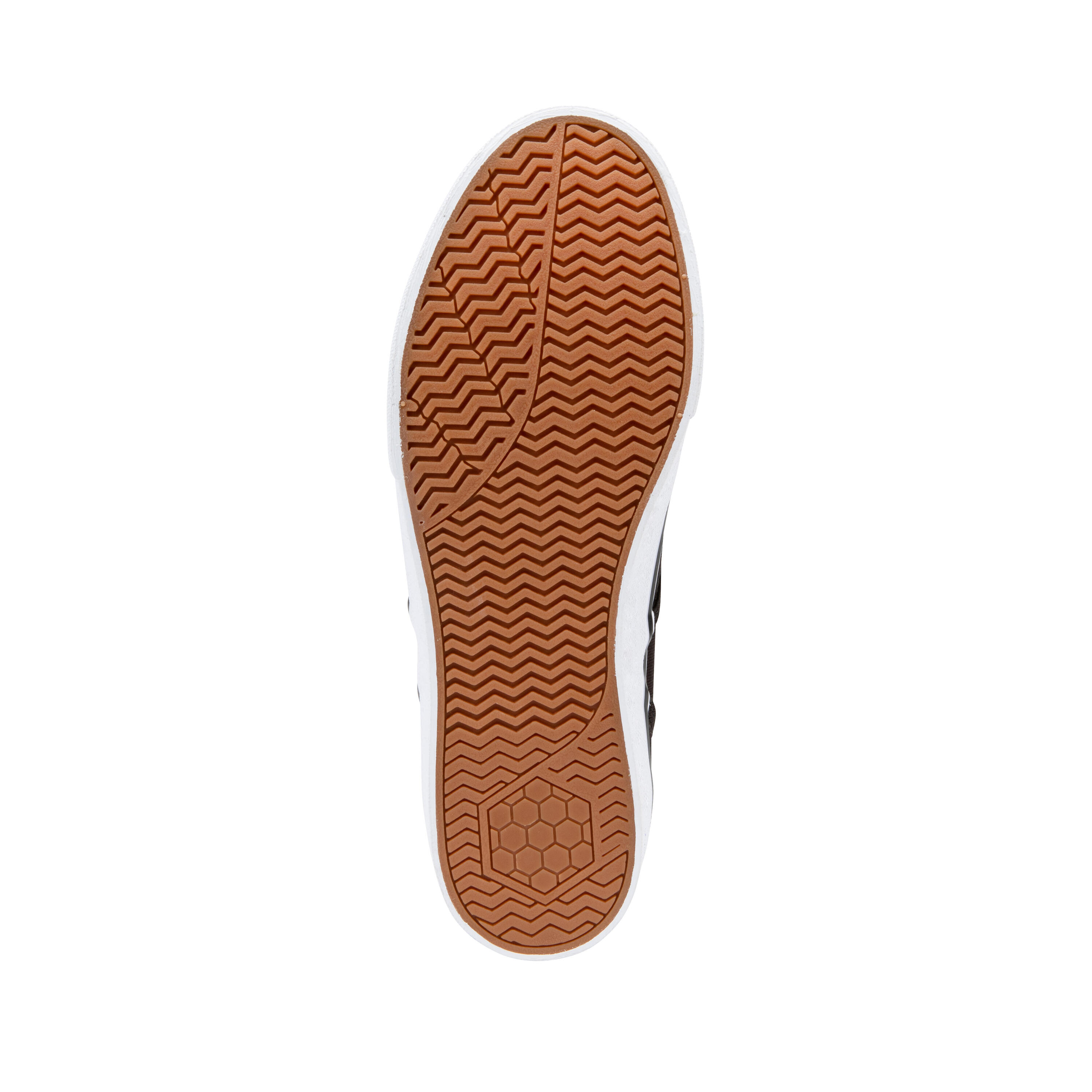 Slip-On Skateboarding Shoes Vulca 100 - Black/White 6/15