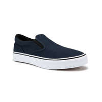 Sko för skateboarding VULCA 100 SLIP-ON Blå/vit Typ av sko - Skatesko VULCA 100 SLIP-ON Blå OXELO - Typ av sko
