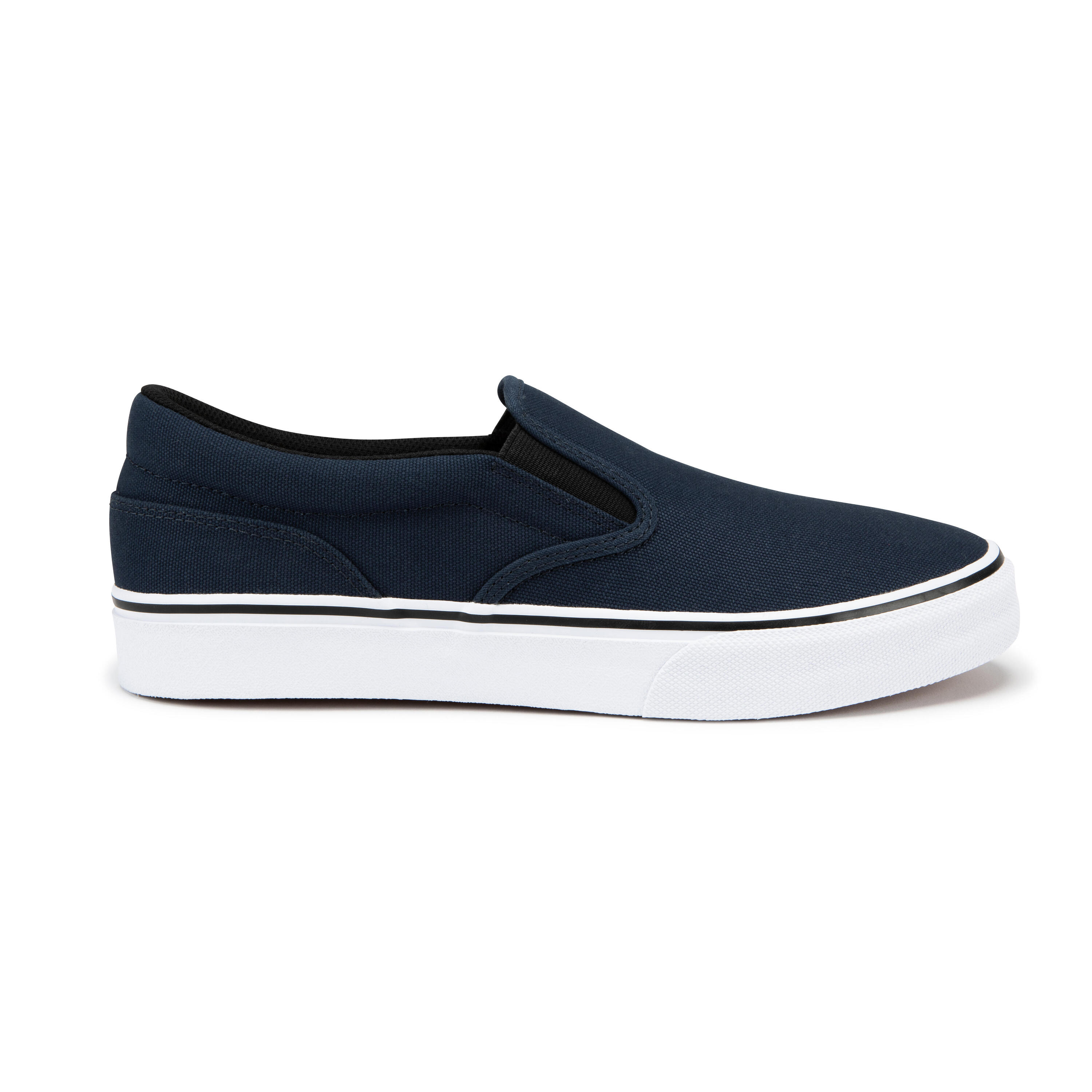 Slip-On Skateboarding Shoes Vulca 100 - Blue/White 2/15