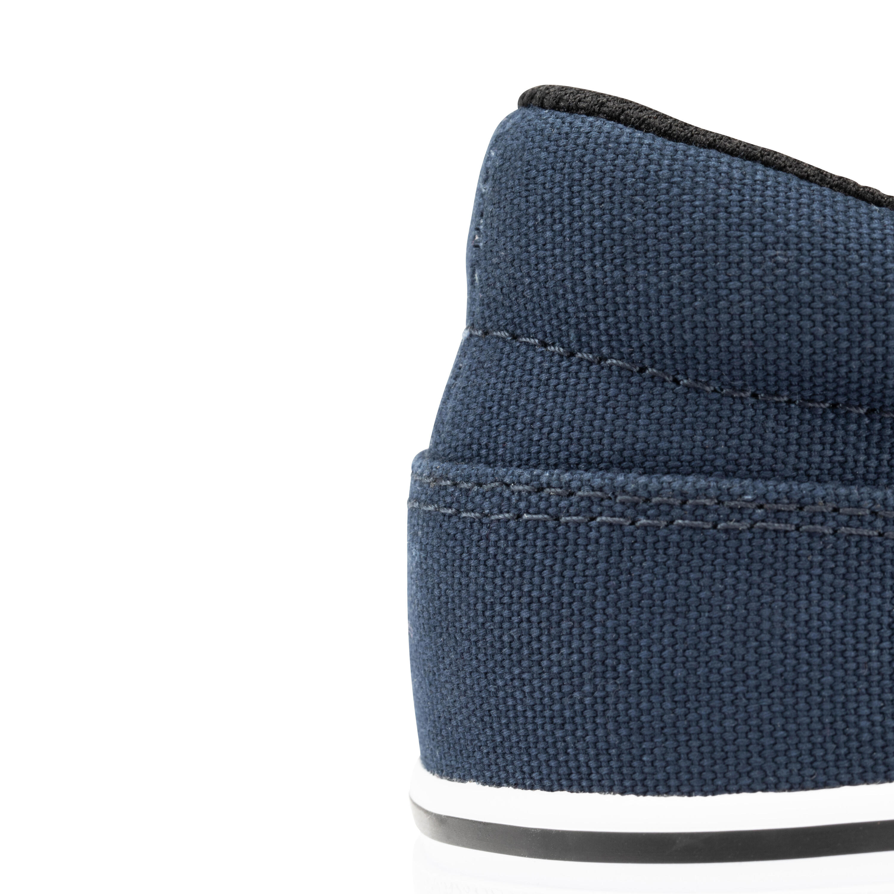 Slip-On Skateboarding Shoes Vulca 100 - Blue/White 15/15