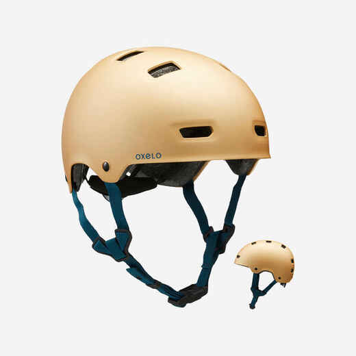 
      Inline Skating Skateboarding Scootering Helmet MF540 - Urban Gold
  