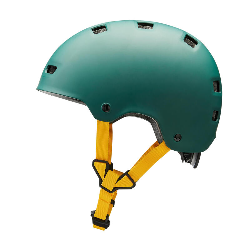 Helm voor inlineskaten skateboarden steppen MF540 Urban groen