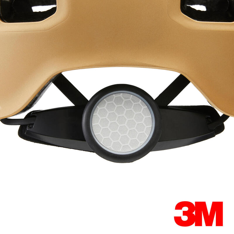 Helm voor inlineskaten skateboarden steppen MF540 Urban Gold