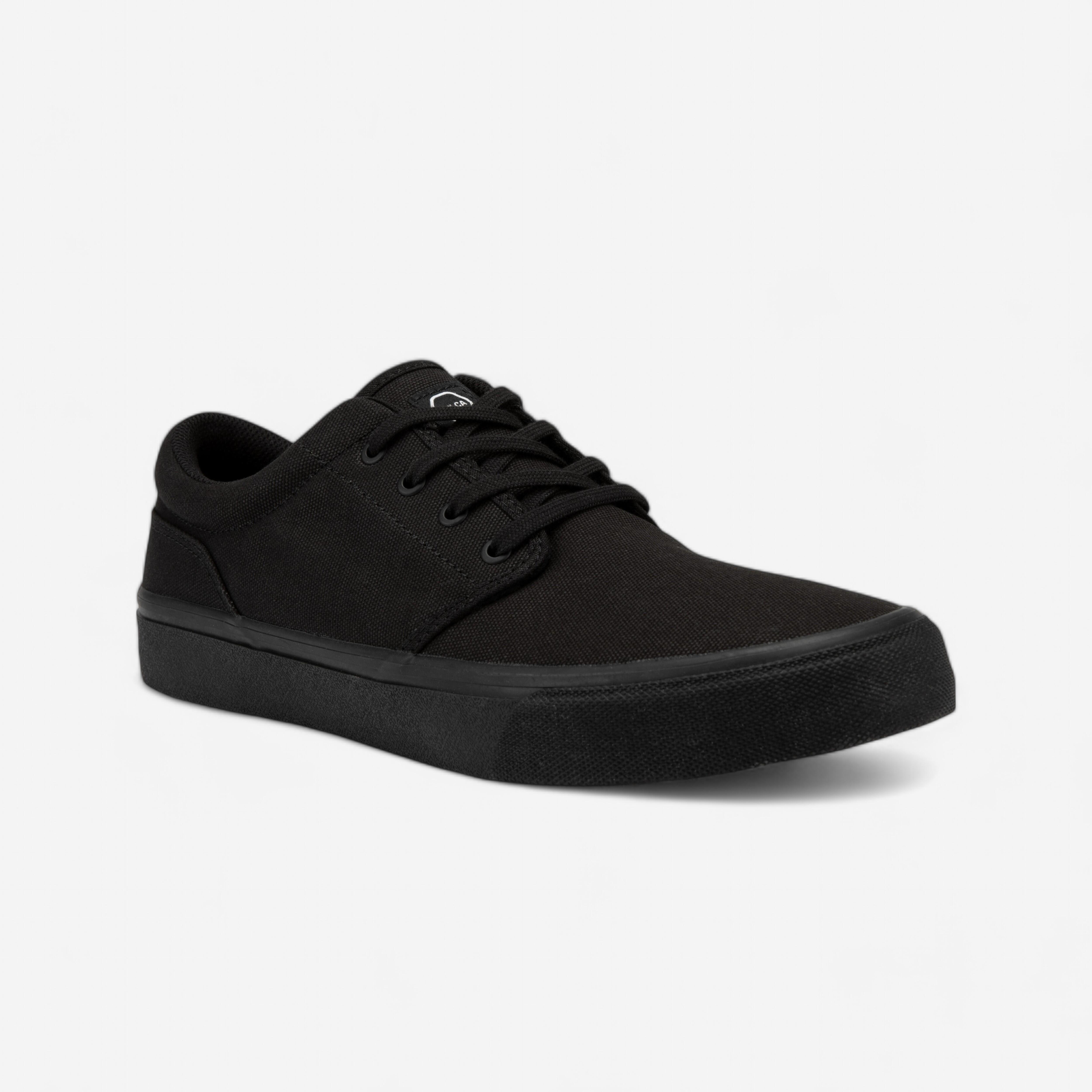 black skateboard shoes