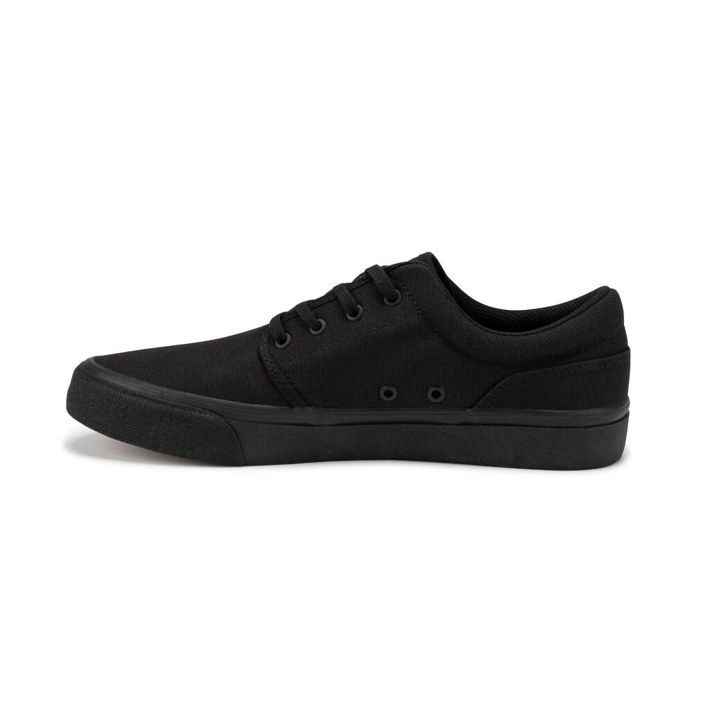 Skaterschuhe Vulca 100 Triple Sneaker Erwachsene schwarz