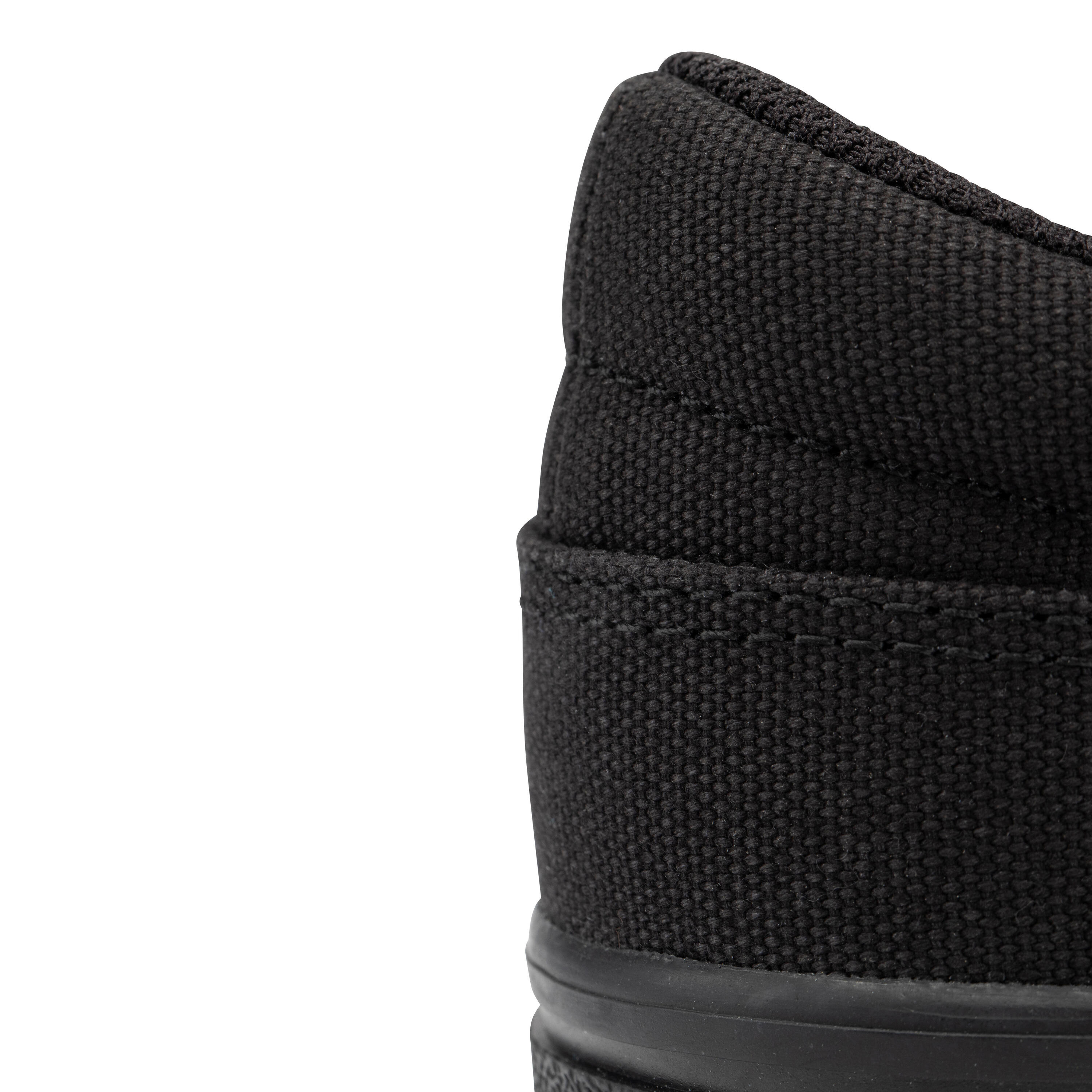 Adult Low-Top Skateboarding Longboarding Shoes Vulca 100 - Triple Black 17/17